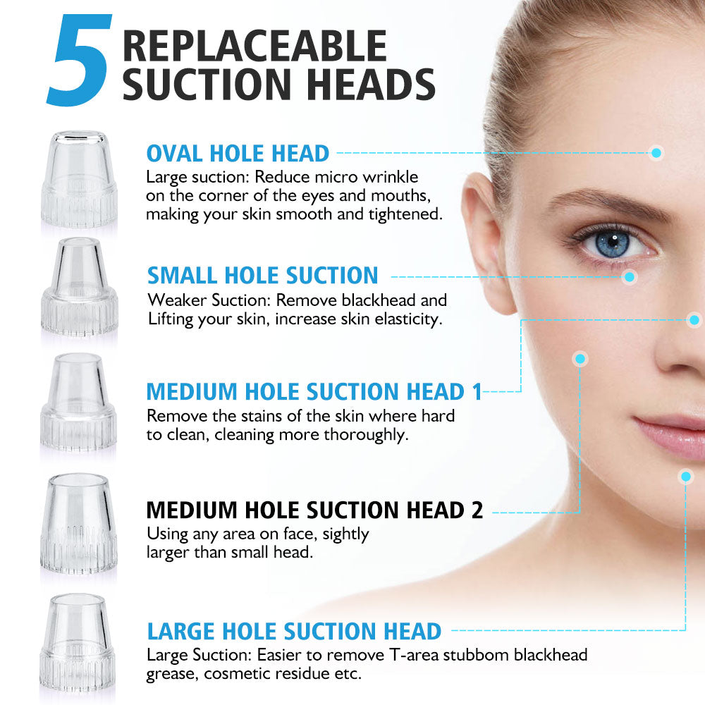 Blackhead Remover Skin Care Face Clean Pore Vacuum